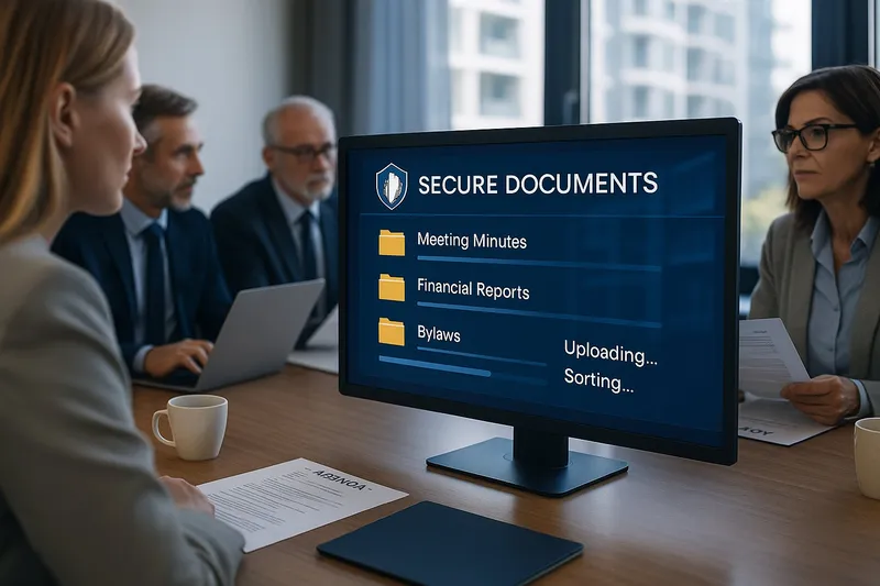 Florida condo board in meeting